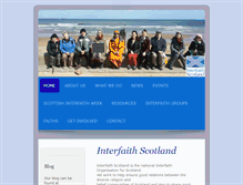 Tablet Screenshot of interfaithscotland.org